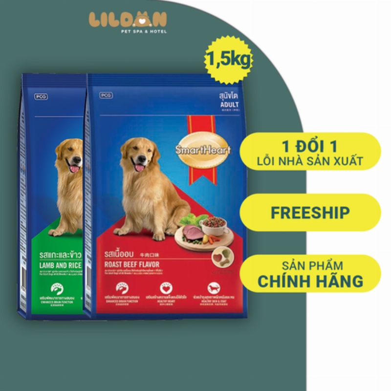 Thức ăn cho thú cưng trưởng thành cân bằng dinh dưỡng