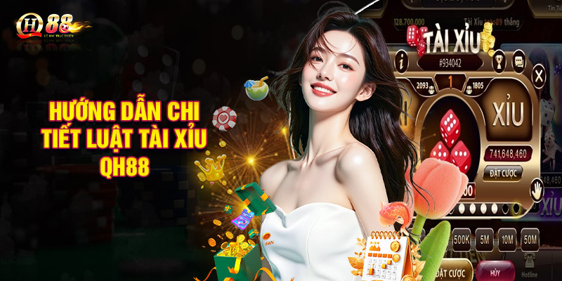 Hướng dẫn chi tiết luật tài xỉu QH88