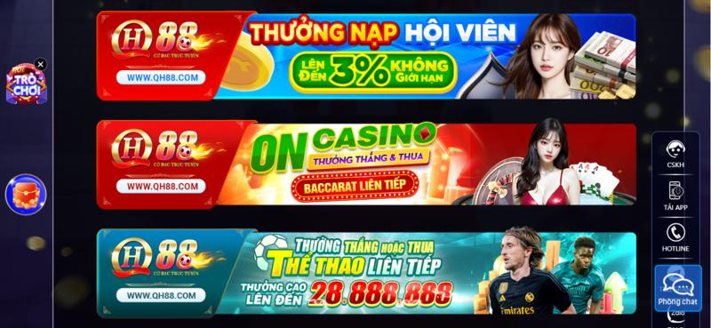 Nhập môn cược gấp thếp và tận dụng những ưu đãi độc quyền chỉ có tại QH88